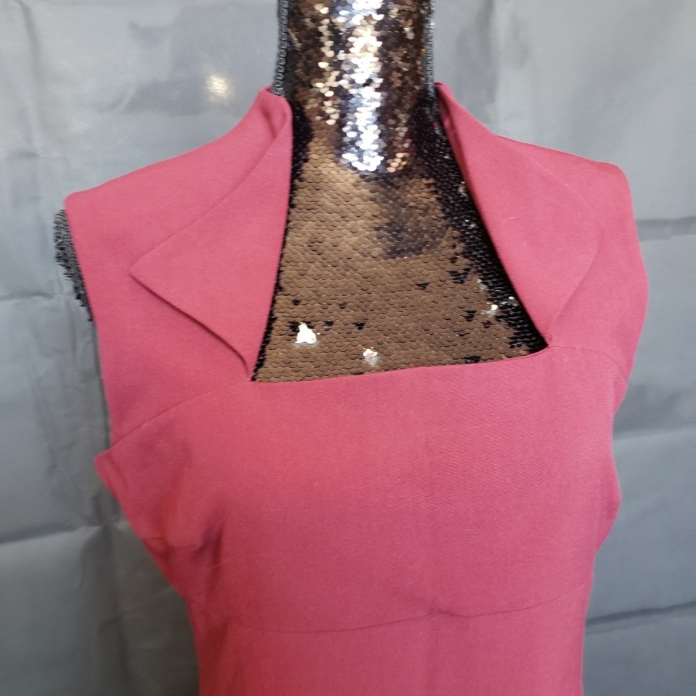 Marc New York Envelope Collar Sheath Dress